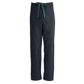 black scrub pants detail image