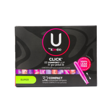 U by Kotex Click Tampons