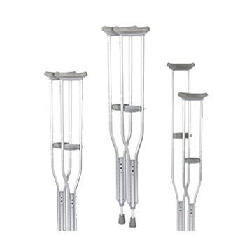 BodyMed Aluminum Crutches