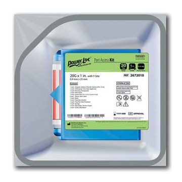 SafeStep Huber Needle Set PAK - Port Access Kits