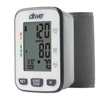 Drive Medical Deluxe Automatic Wrist Blood Pressure Monitor 