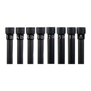 Body Sport Weighted Bars Black
