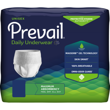 Prevail Unisex Daily Underwear - Maximum Absorbency