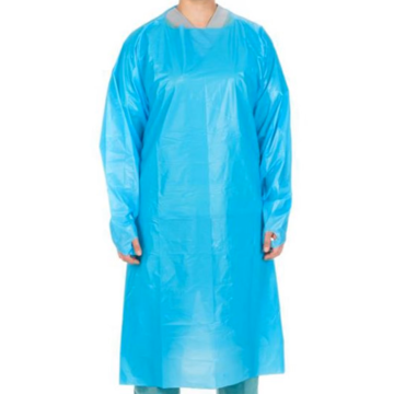 Cardinal Health Premium Over-The-Head Plastic Film Gown
