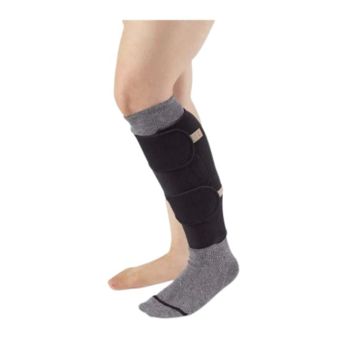 Calf, 2X Large, Regular, Black