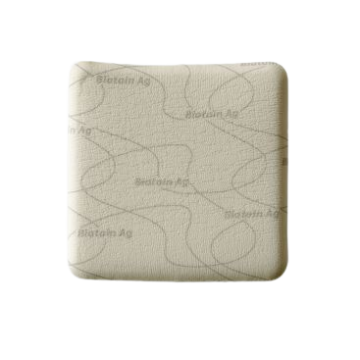 Biatain Ag Foam Dressing 9622 | 4 x 4 Inch Non Adhesive, Square by Coloplast