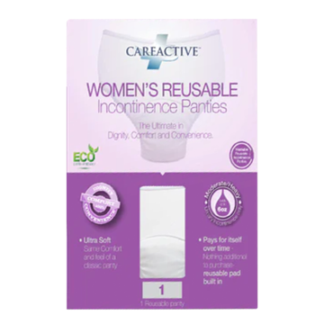 CareActive Ladies Reusable Incontinence Panties