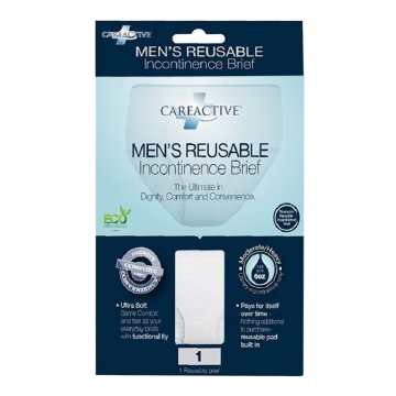 CareActive Mens Reusable Incontinence Briefs