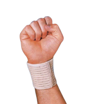 Carrot Elastic Wrist Wrap