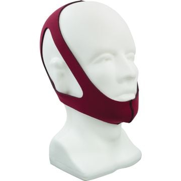 Roscoe Medical 3 Point Chin Strap, Adjustable, Ruby Red - ROS-T09ADJ