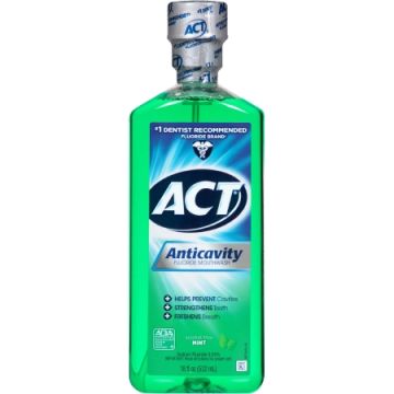 Act Fluoride Rinse Mouth Wash