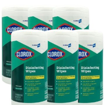 Clorox Pro Wipes - 7 x 8 Inch Wipe, 75 Wipe Canister