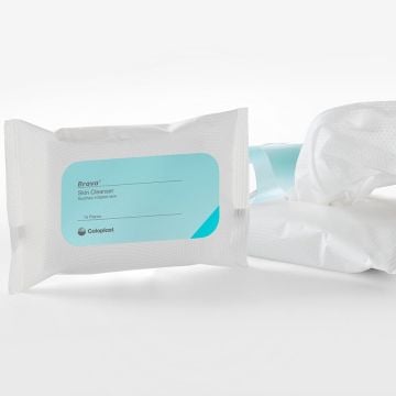 Coloplast Brava Skin Cleanser Wipes, Unscented - 12080