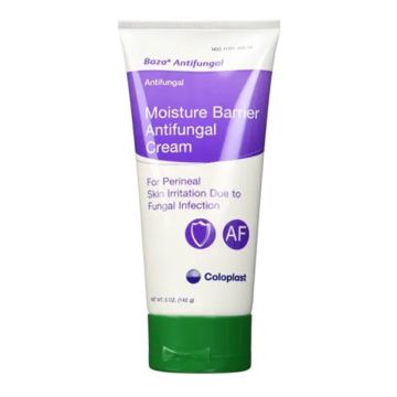 Baza Antifungal Moisture Barrier Cream - Coloplast 1607 (5oz), 1611 (2oz), 1622 (4 gram tube)