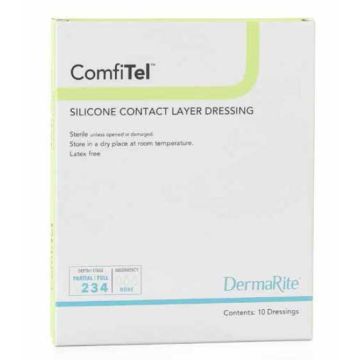 ComfiTel Silicone Contact Layer Dressing 2 x 3 Inch