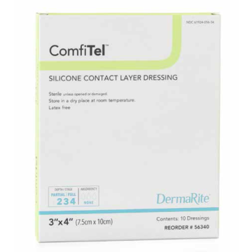 ComfiTel Silicone Contact Layer Dressing
