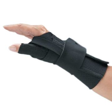NC79571 Perforated Black Neoprene Splint