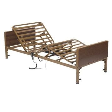 Drive Competitor II Manual Height Adjustment Hi/Lo Semi-Electric Bed - Customizable