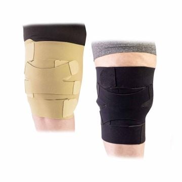 Sigvaris Compreflex Reduce Knee Compression Wrap - Black