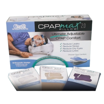 Contour Products CPAPMax 2.0 with optional pillow case