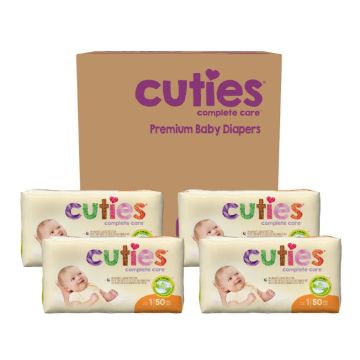 Size 1, 8 to 14 Pounds, Kids Design, Case of 200