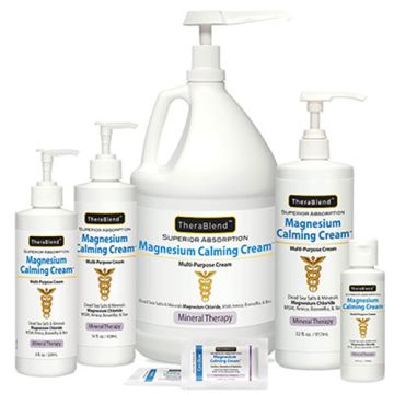 Cryoderm Magnesium Cream in various sizes