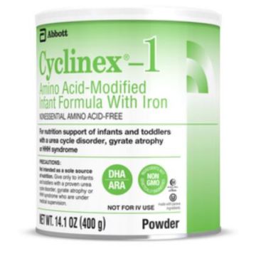 Cyclinex-1 Amino Acid-Modified Infant Formula With Iron