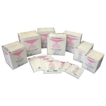 Cypress Gauze Sponge 2 x 2 inch 8 Ply, Sterile - 40-28