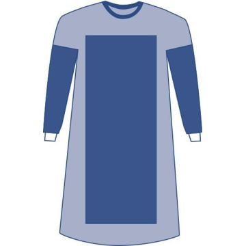 Medline Eclipse Poly-Reinforced Extra-Long Surgical Gowns, Sterile