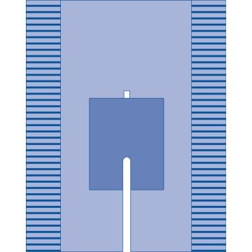 Medline Split Surgical Drape Sheets with Adhesive, Sterile, 77 x 108 in. - DYNJP2498