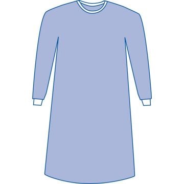 Medline Nonreinforced SMS Gowns, Nonsterile, XL or 2XL