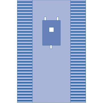 Medline Pediatric Laparotomy Surgical Drape, 77 x 108 in. - DYNJP3007