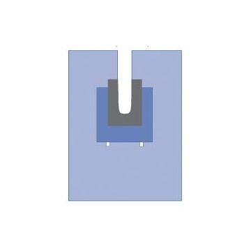 OrthoMax Surgical U-Drape, 89 x 108 in. - DYNJP8303