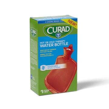 CURAD Hot or Cold Therapy Water Bottle, 2 quart