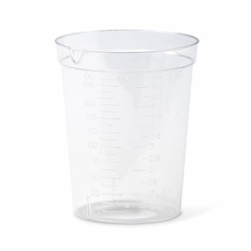 Medline Deluxe Urinalysis Containers, 6 oz., with or without Lid