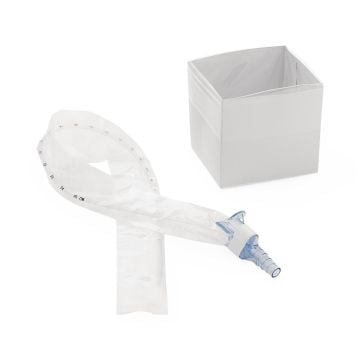 8 French Sleeved Suction Catheter with Valve, Pop-Up Cup
