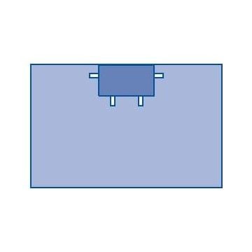 OrthoMax Bar Surgical Drape, 72 x 113 in.
