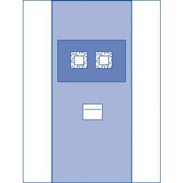 Medline Pacemaker Surgical Drapes, Sterile - DYNJP4107