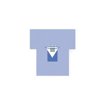 OrthoMax Arthroscopy Surgical T-Drape with Pouch, 130 x 89 x 126 in. - DYNJP8104