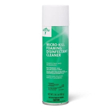 Medline Micro-Kill Foaming Disinfectant Cleaner, 17 oz.