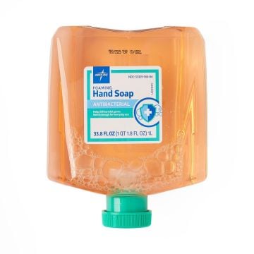 Medline Spectrum Antibacterial Foaming Hand Soap, Clean Scent, 1000 mL