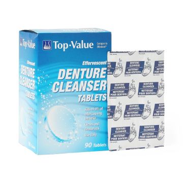 Medline Effervescent Denture Cleansing Tablets