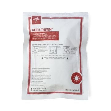 Medline Deluxe Instant Hot Packs, 5 x 7 in. or 6 x 8 in.