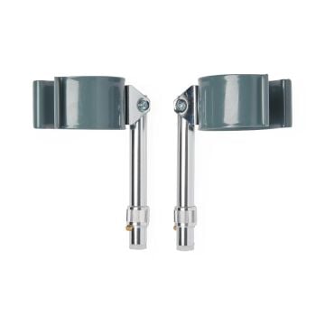 Medline Replacement Forearm Crutch Cuffs with Pushbutton Extension Tubing - MDS80516CF