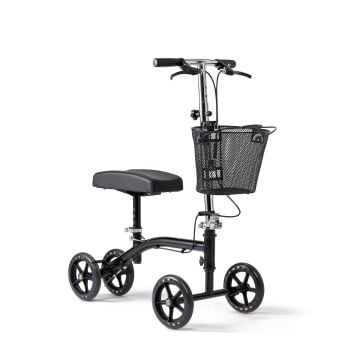 Medline Gen 4 Standard Knee Walker with 8 in. Wheels, Black - MDS86000G4