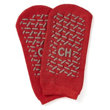Red with gray tread, child size