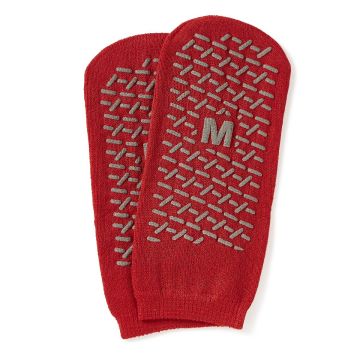 Red with gray tread, medium