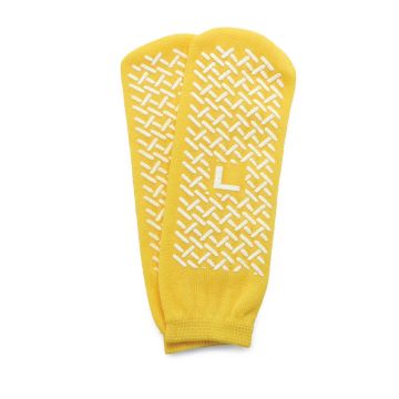 Yellow with white tread, large