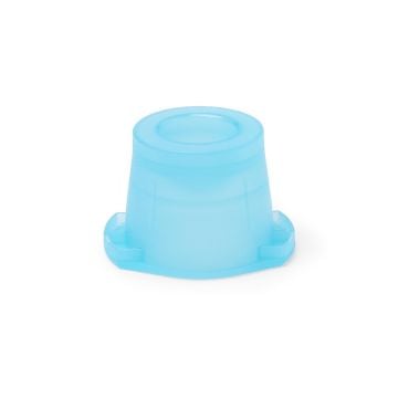 Medline Universal Multi-Fit Tube Caps, Blue - MLABUNIVB