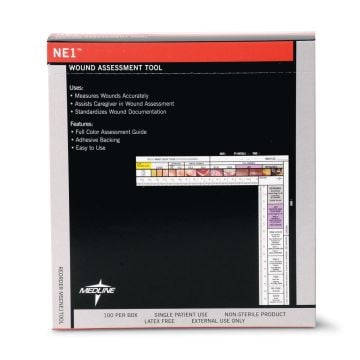 Medline NE1 Wound Assessment Tool, Wound Ruler